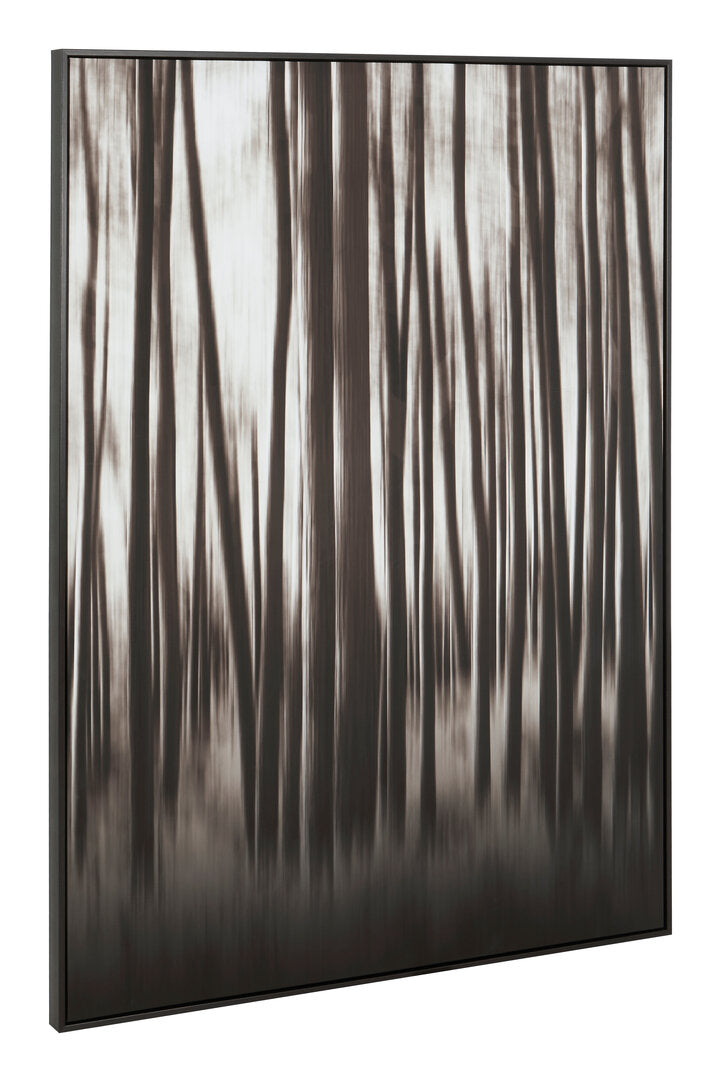Modernist Black And Natural Classic Wall Art