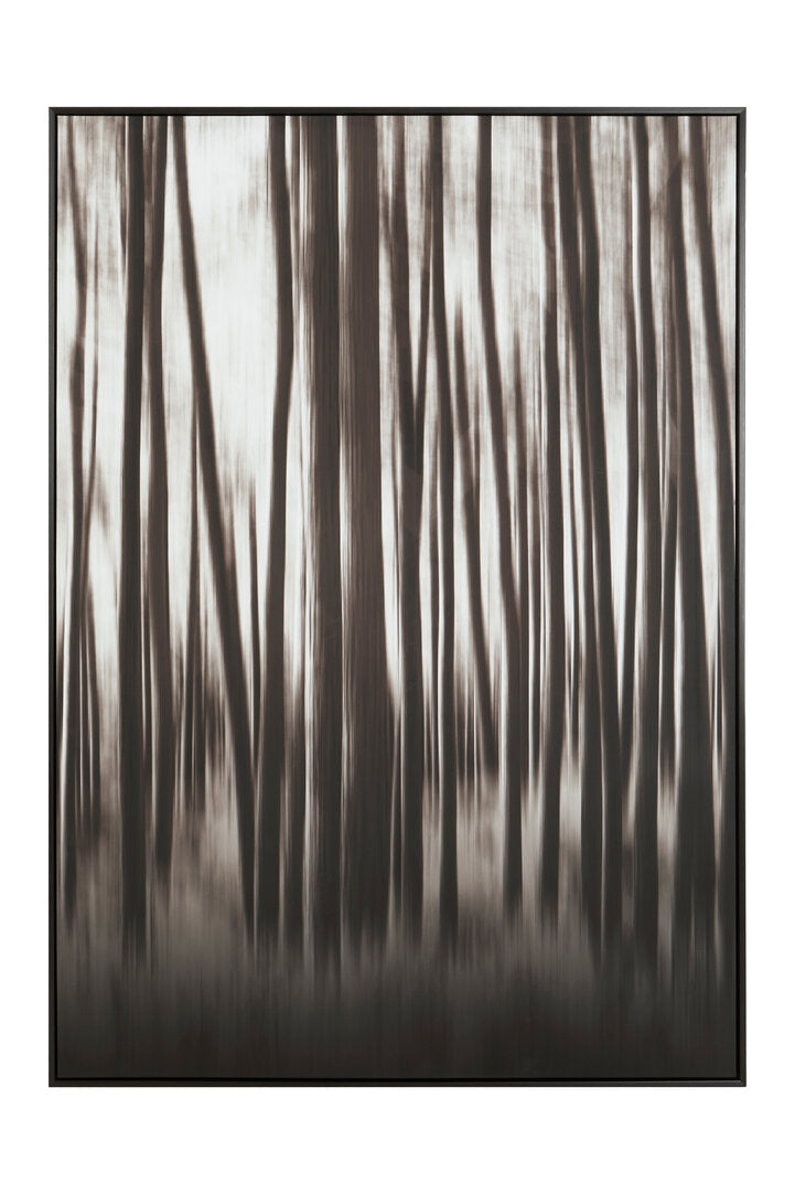 Modernist Black And Natural Classic Wall Art