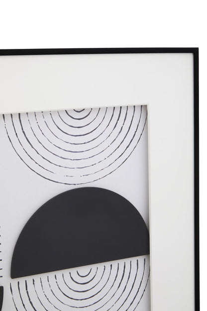 Foundation Black And White Wall Art
