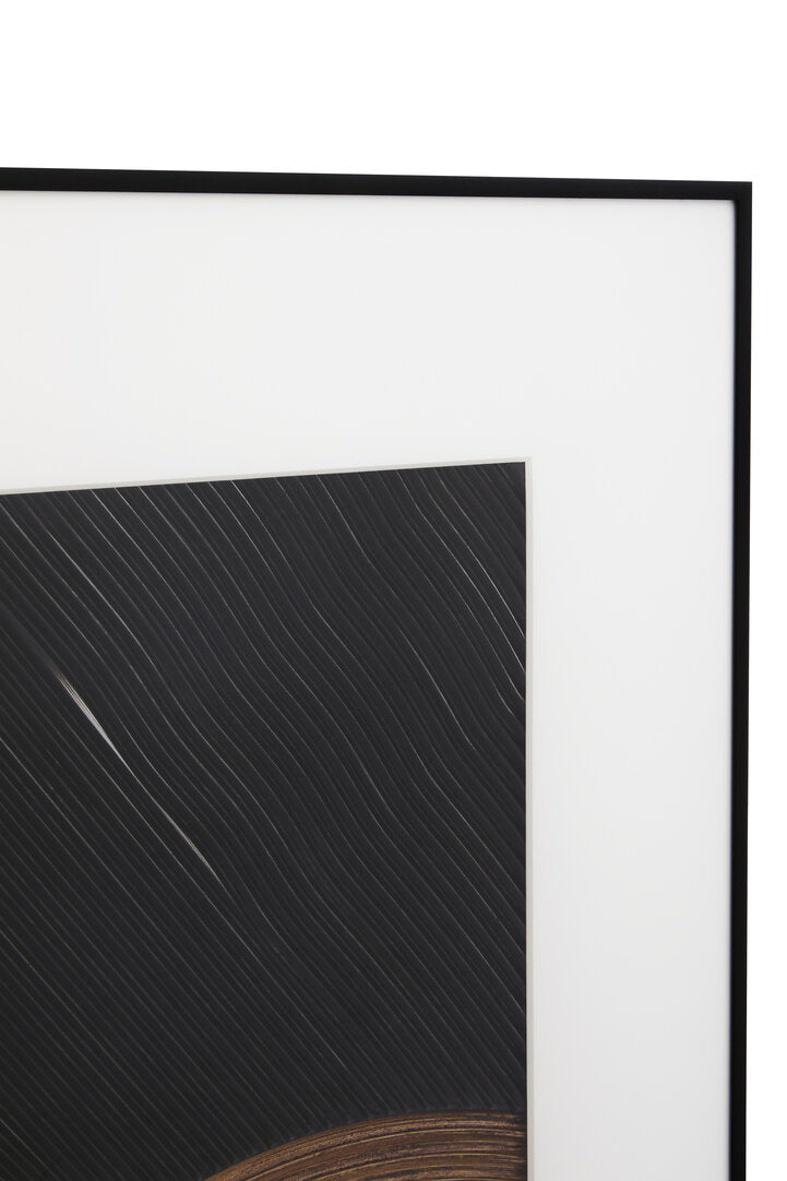 Foundation Black And Brown Wall Art