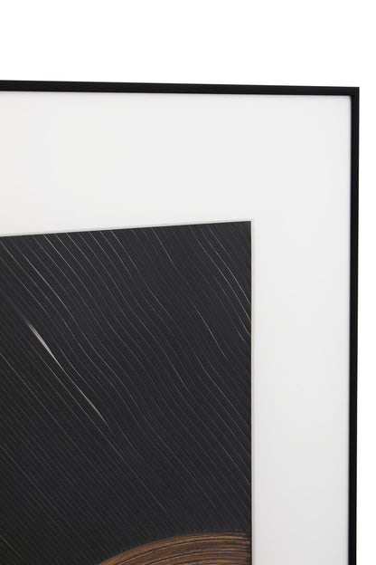 Foundation Black And Brown Wall Art