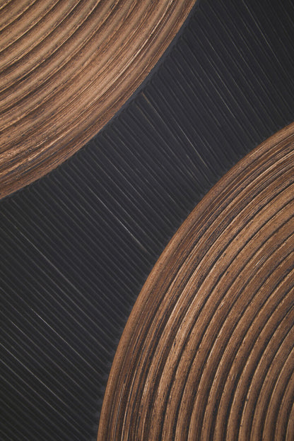 Foundation Black And Brown Wall Art