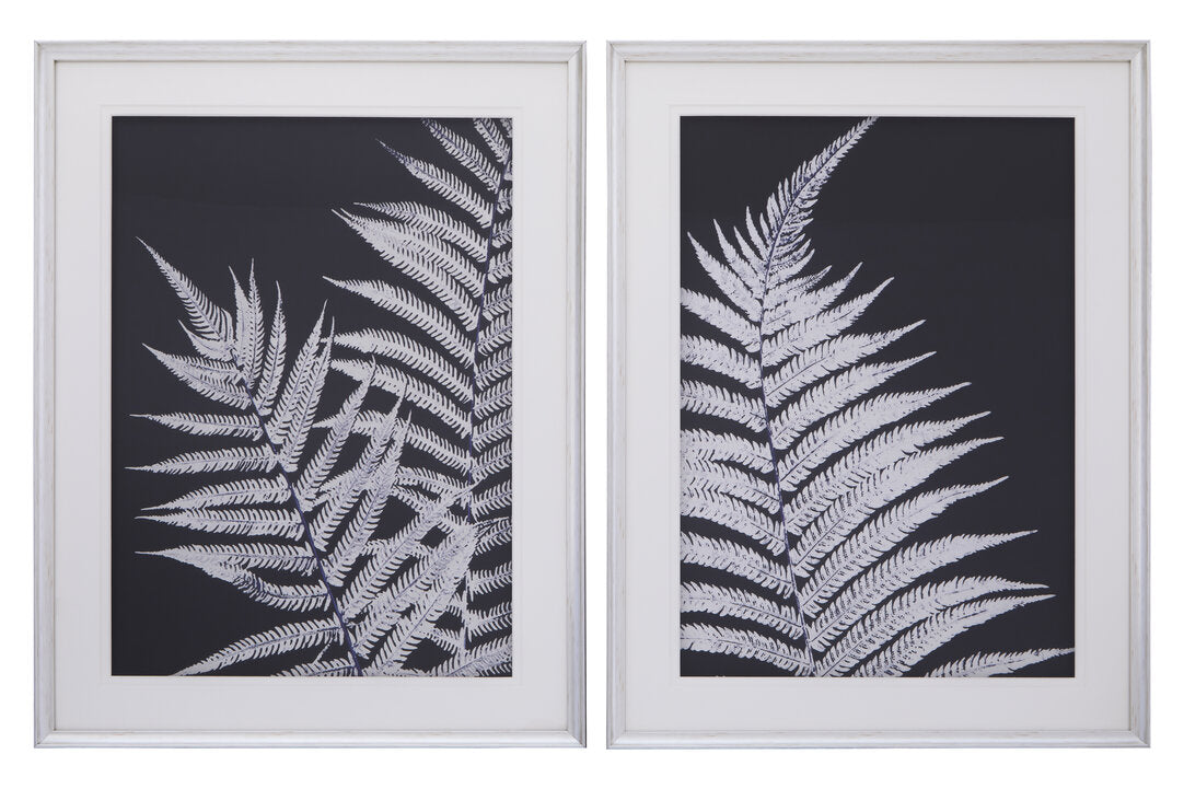 Foundation Set Of Two Leaf Print Wall Art