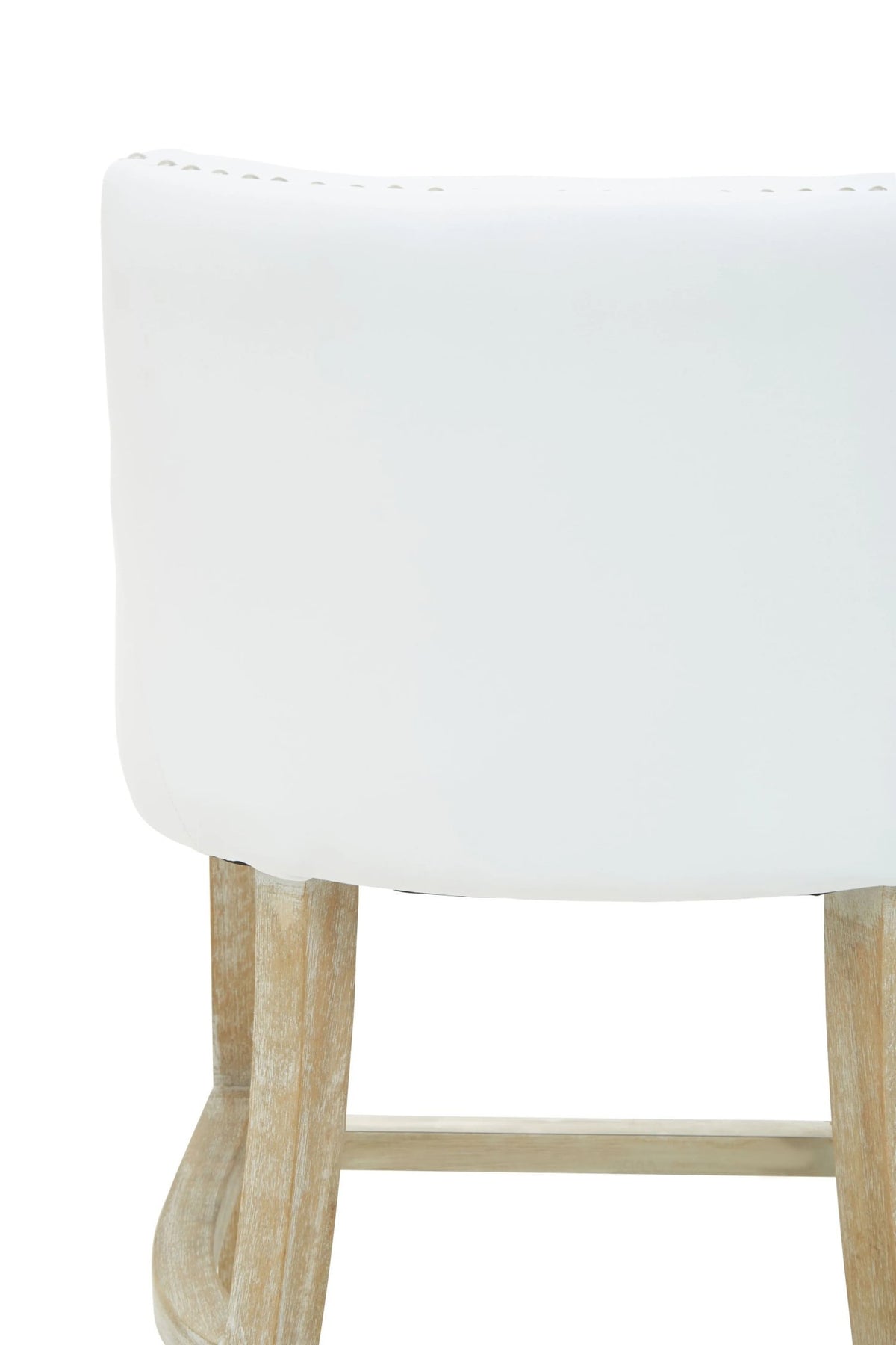 Chelsea Townhouse Ivory Leather Effect Bar Chair