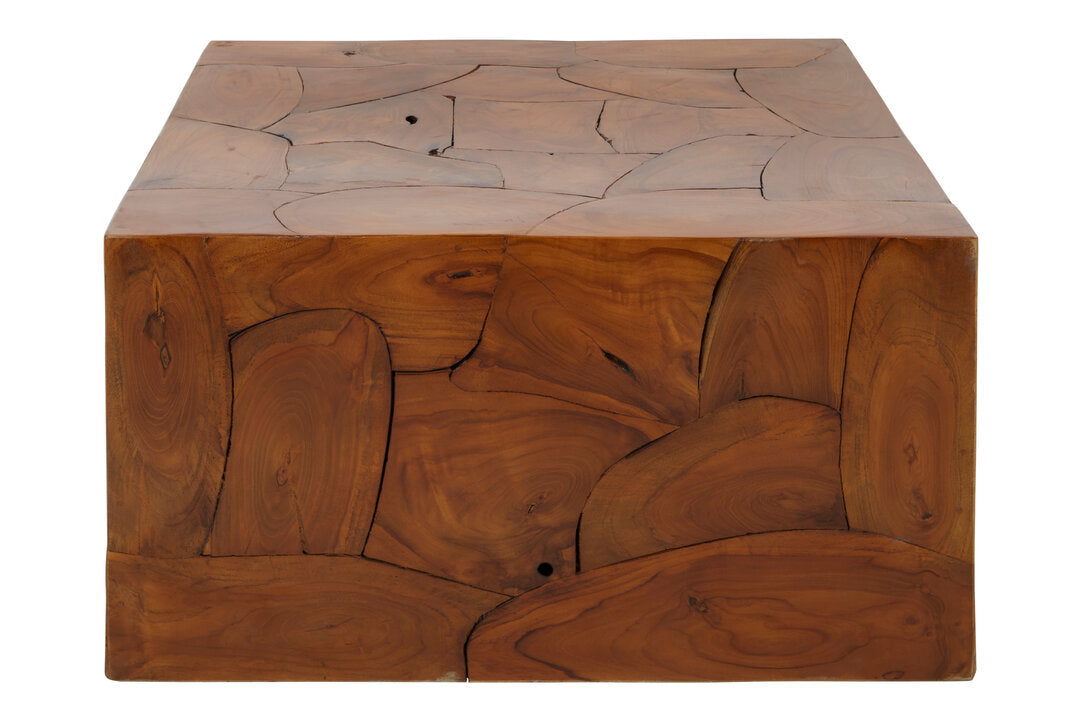 Teak Cuboid Coffee Table