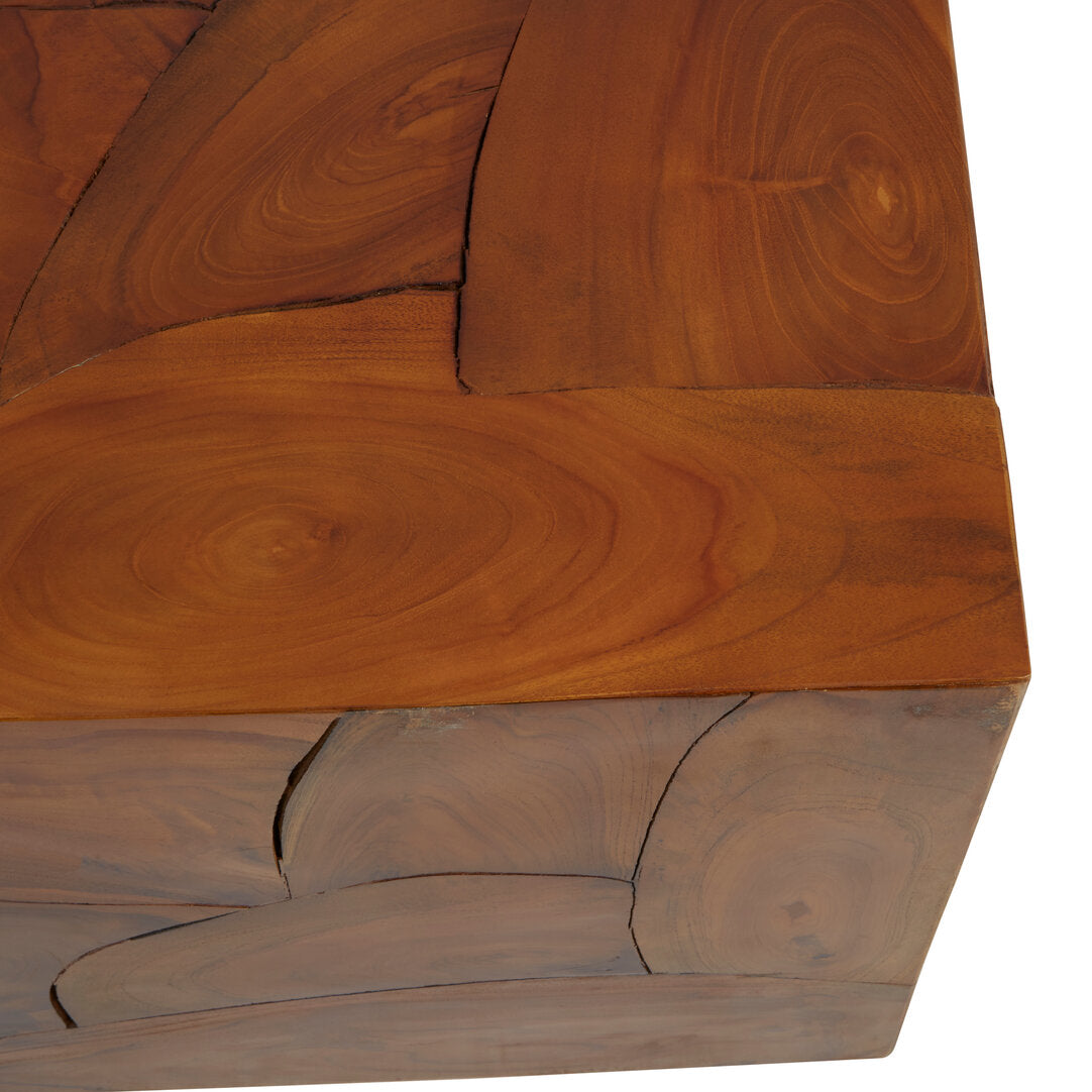 Teak Cuboid Coffee Table