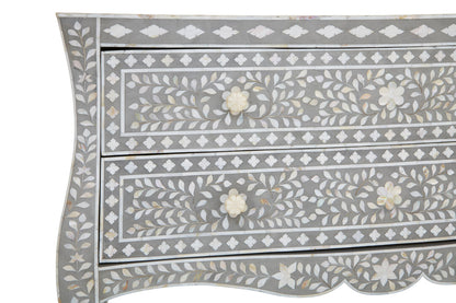 Unity Chest of 2 Drawers with Mother of Pearl Inlay