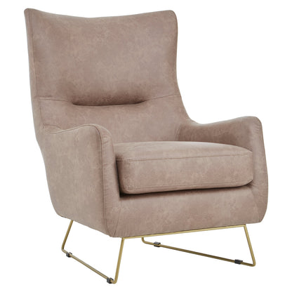 Arthur Brown faux leather Armchair