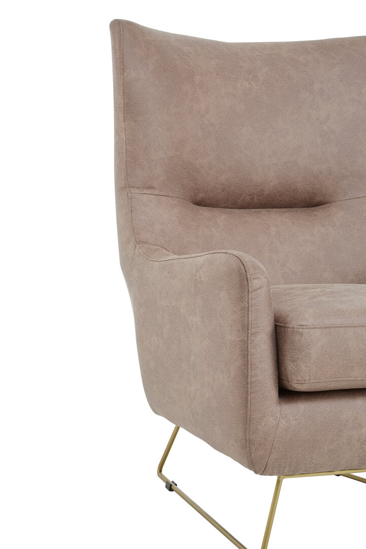 Arthur Brown faux leather Armchair