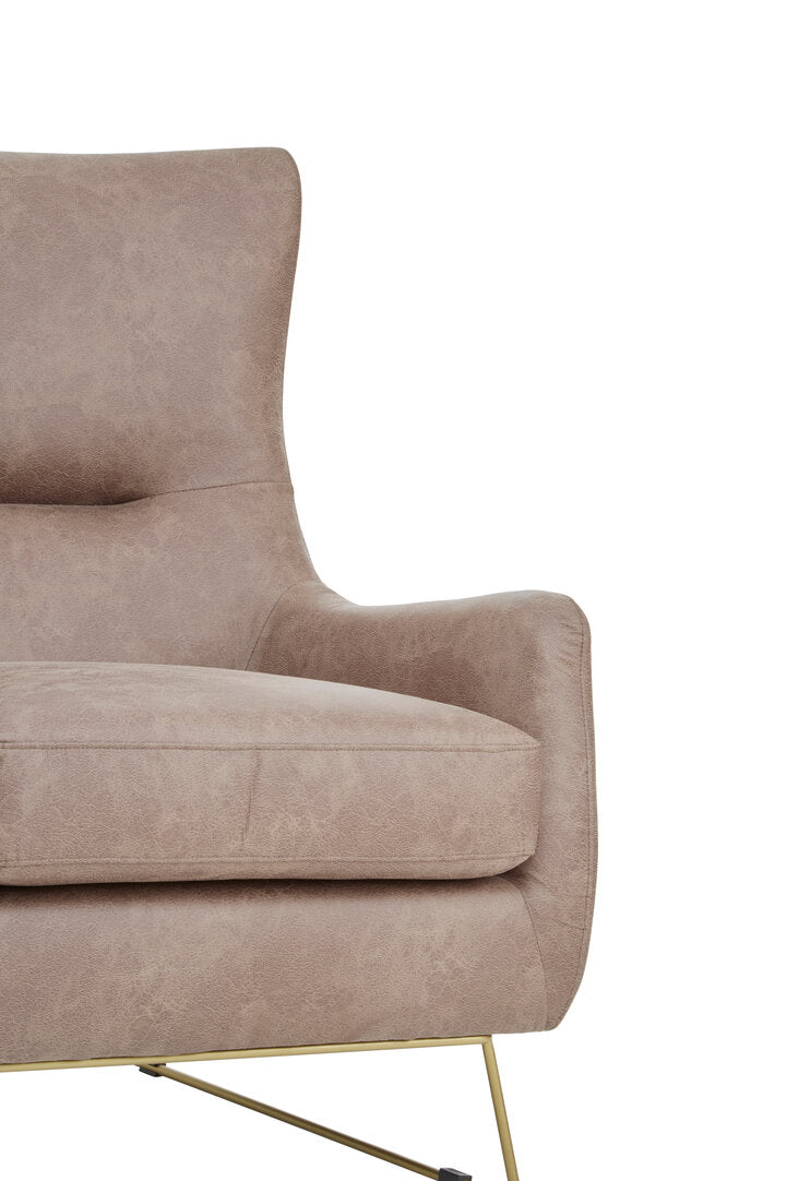 Arthur Brown faux leather Armchair