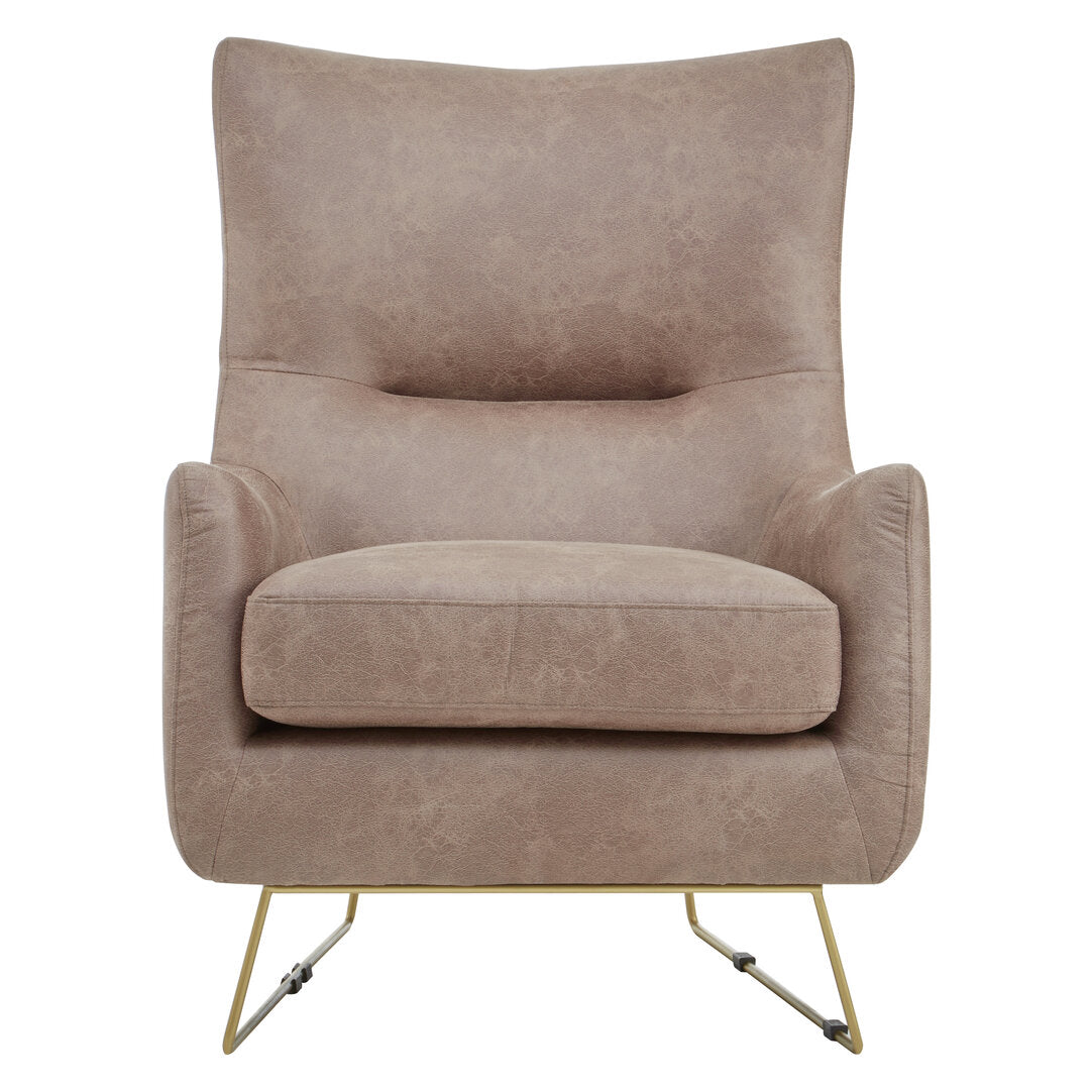 Arthur Brown faux leather Armchair