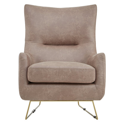 Arthur Brown faux leather Armchair