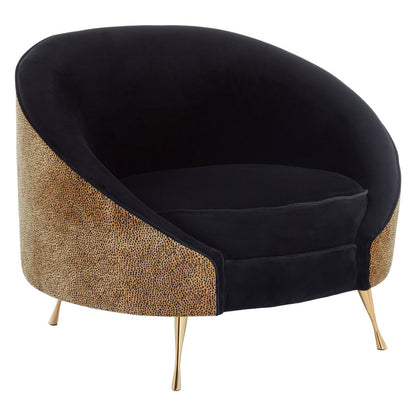 Tribeca Leopard Print Armchair