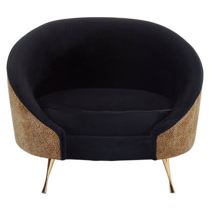 Tribeca Leopard Print Armchair