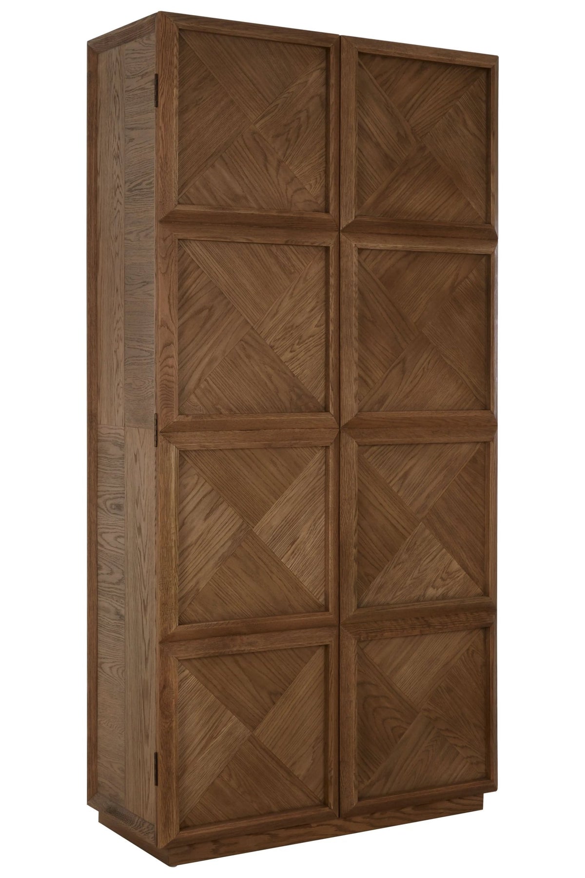 Cest Natural Oak Wood Tall Cabinet