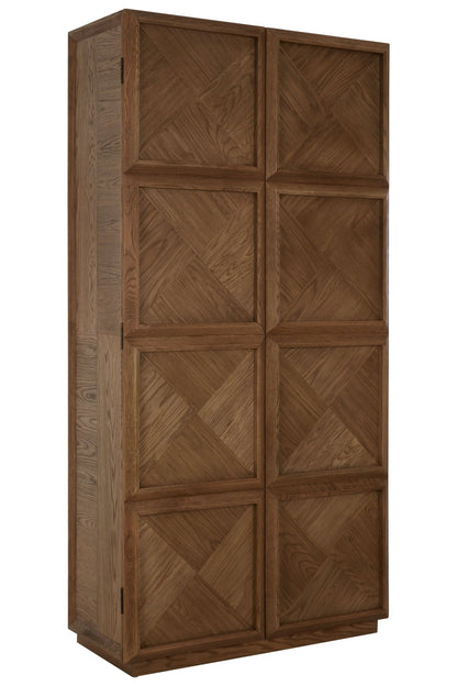 Cest Natural Oak Wood Tall Cabinet
