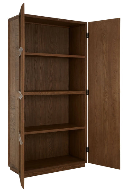 Cest Natural Oak Wood Tall Cabinet