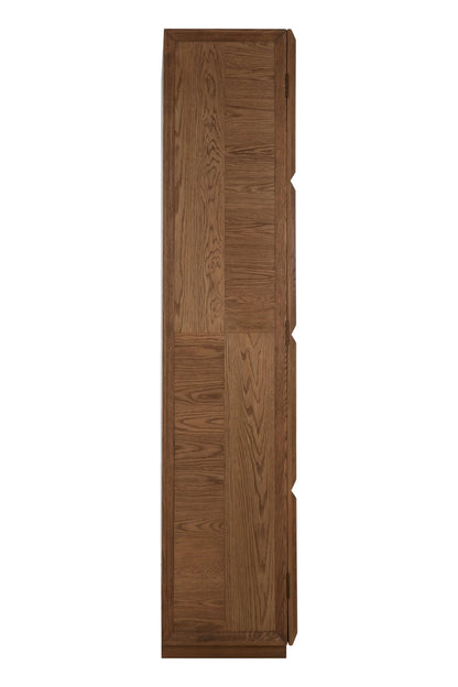 Cest Natural Oak Wood Tall Cabinet