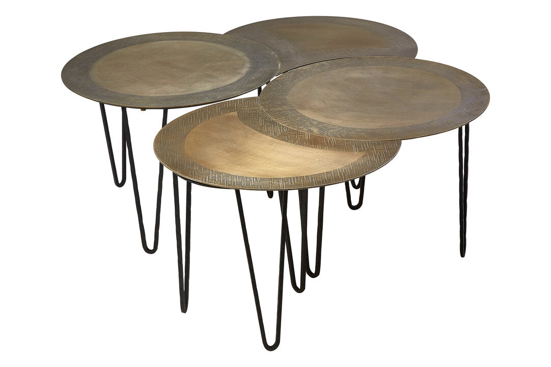 Queen Set Of 4 Coffee Tables | Table Set - Quanta Home – QUANTA HOME