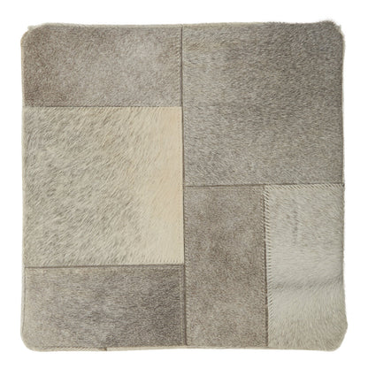 Azure Grey Pouffe