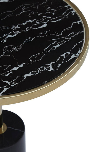 Lumina Warm Metallic End Table