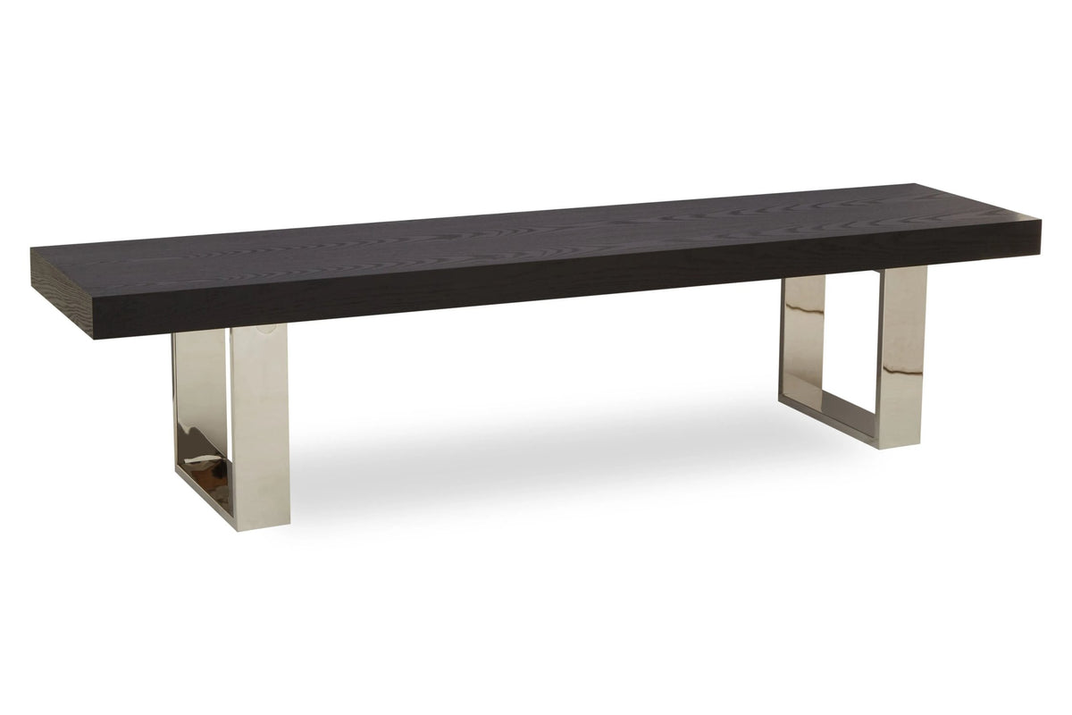 Elmstead Black Elm Wood Bench