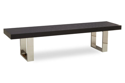 Elmstead Black Elm Wood Bench
