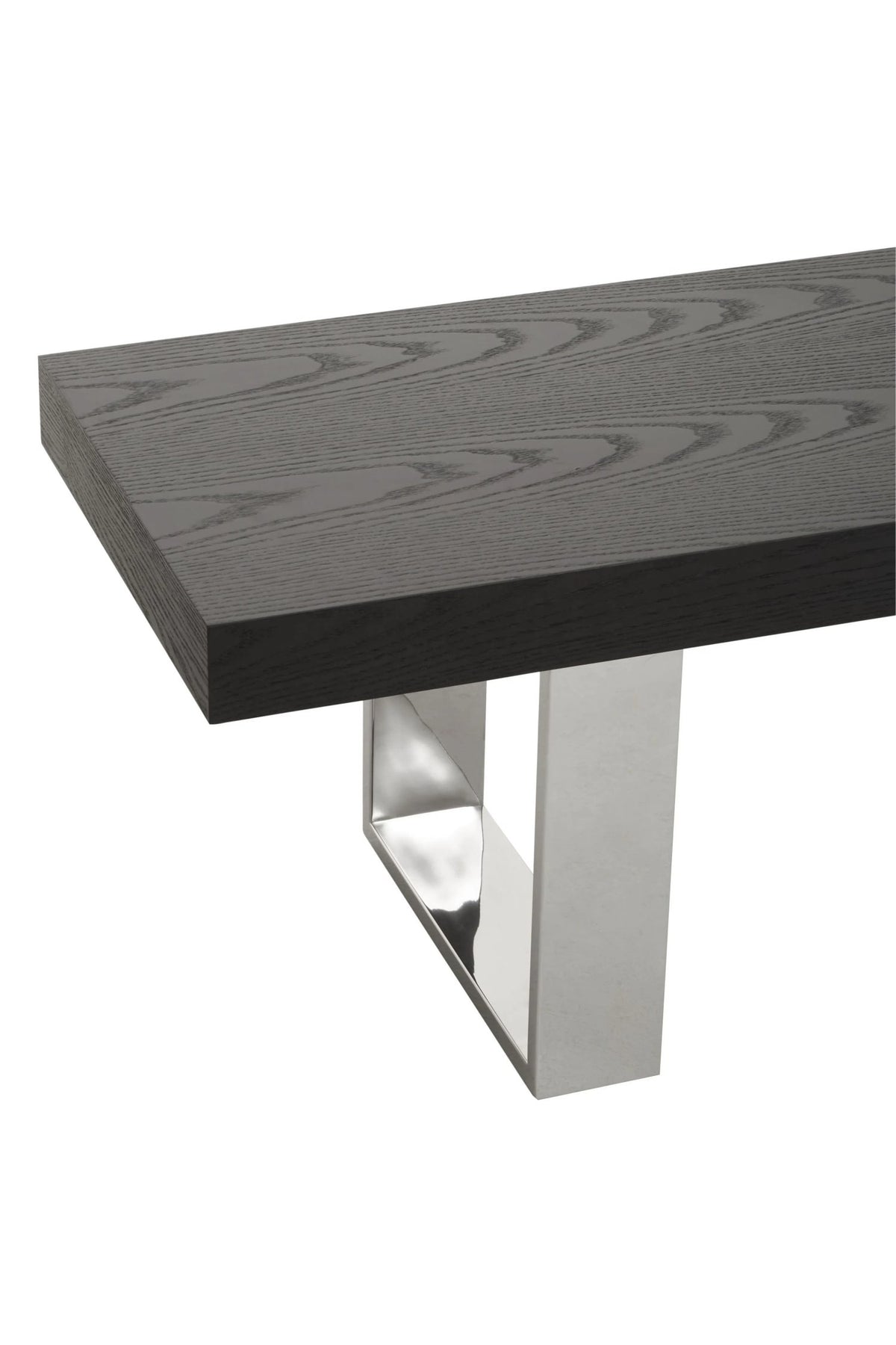 Elmstead Black Elm Wood Bench