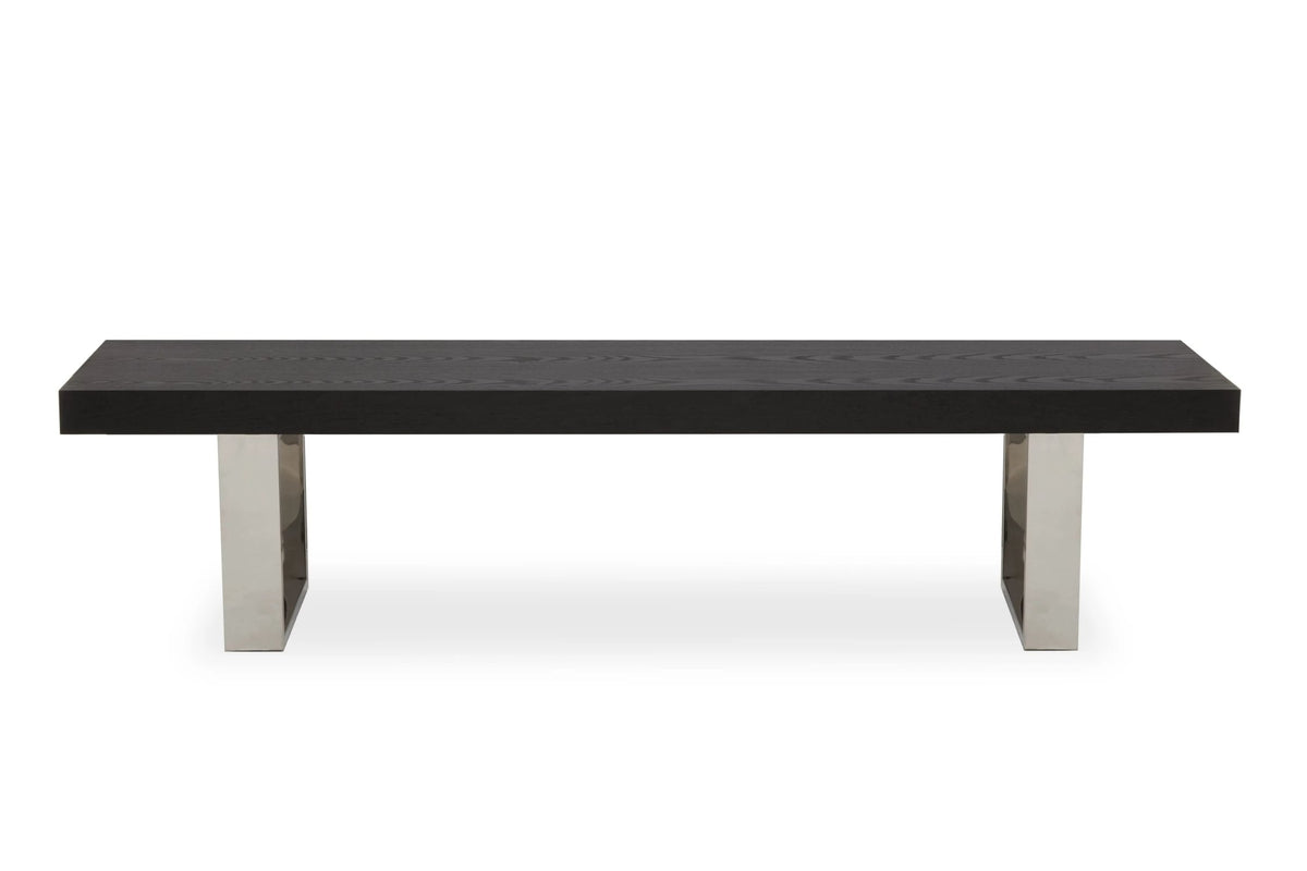 Elmstead Black Elm Wood Bench