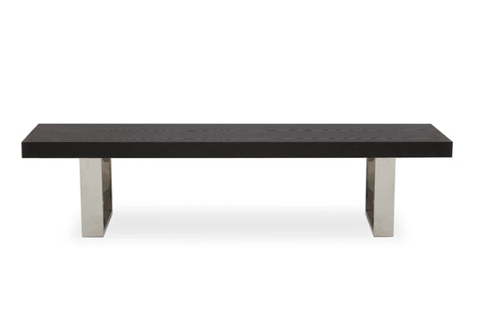 Elmstead Black Elm Wood Bench