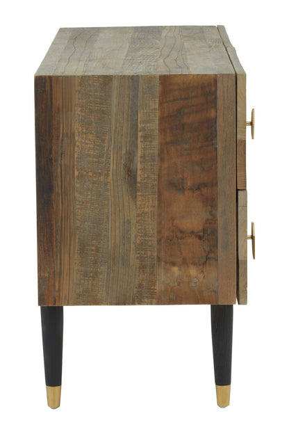 Banyan Four Drawer Recycled Elm Wood Chest