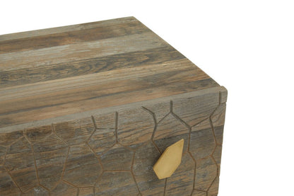 Banyan Four Drawer Recycled Elm Wood Chest