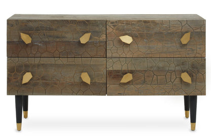 Banyan Four Drawer Recycled Elm Wood Chest
