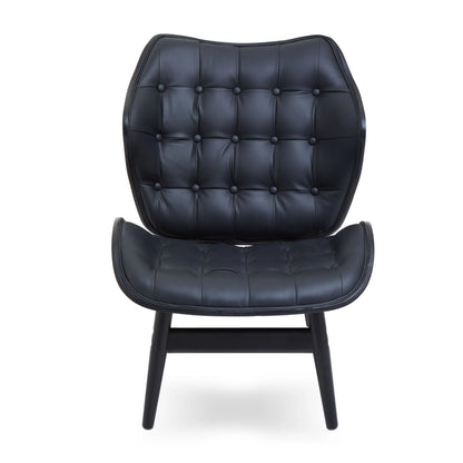 Ashbourne Black Leather Effect Chair