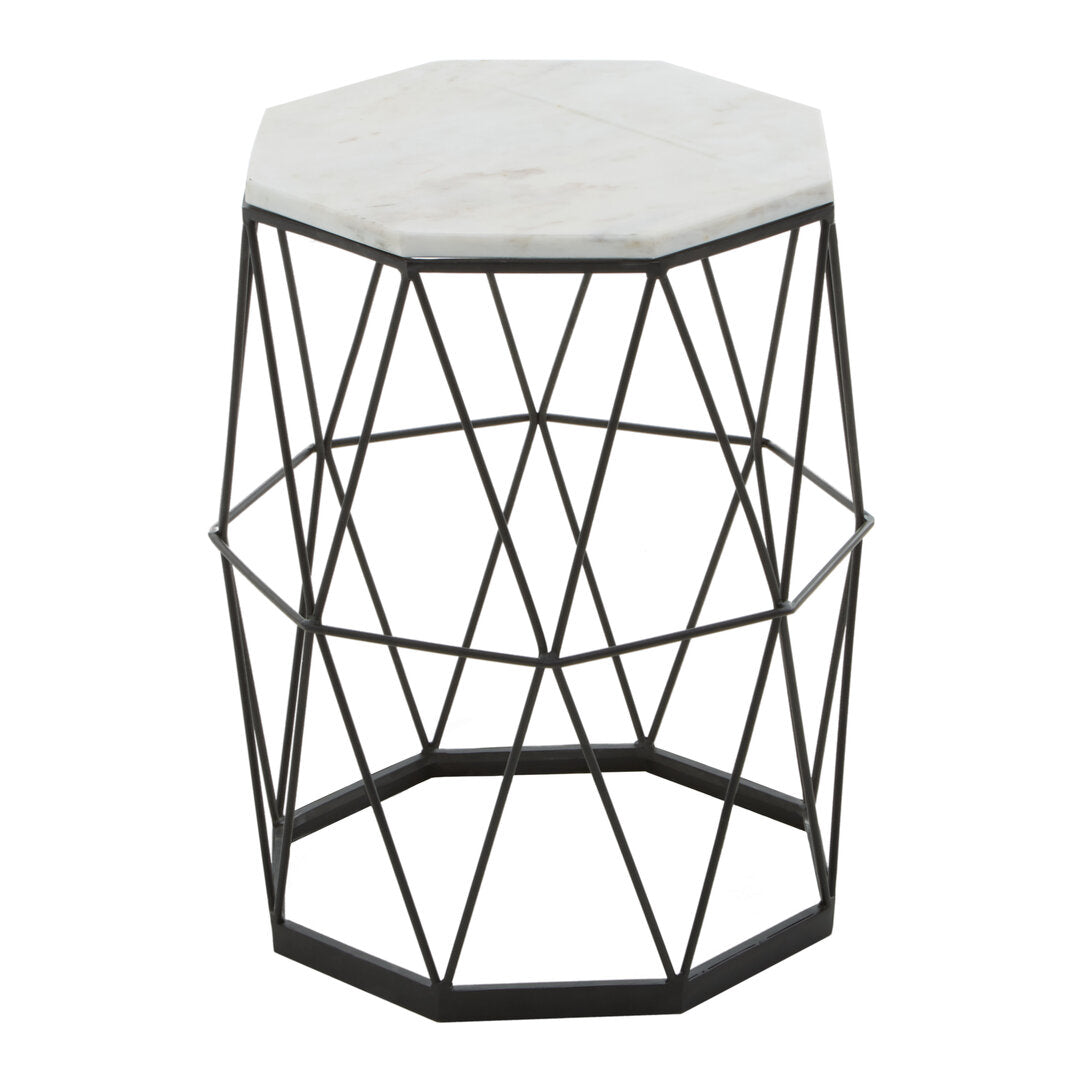 Kashmir Side Table With Octagonal Top