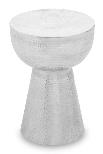 Spring Accent Table With Tapered Base