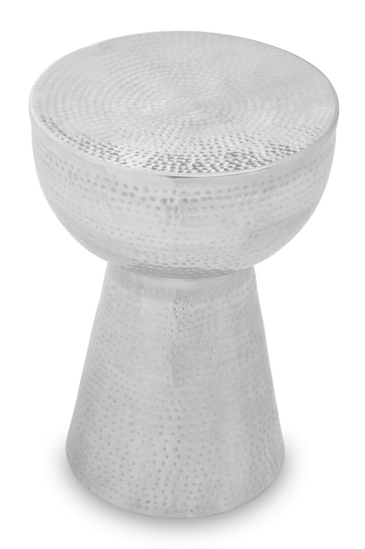 Spring Accent Table With Tapered Base