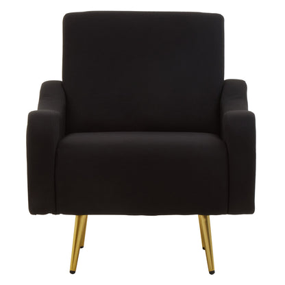 Checker Black Armchair