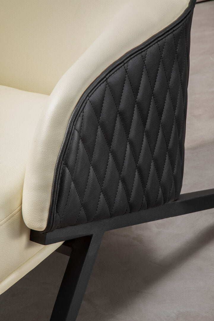 Baltic Ivory Arm Chair