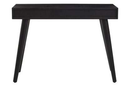 Indie Black and White Two Drawer Console Table