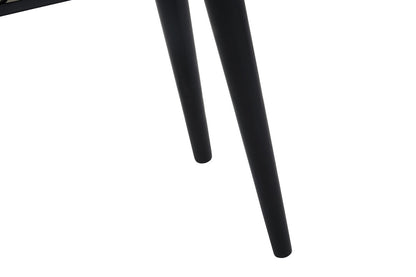 Indie Black and White Two Drawer Console Table