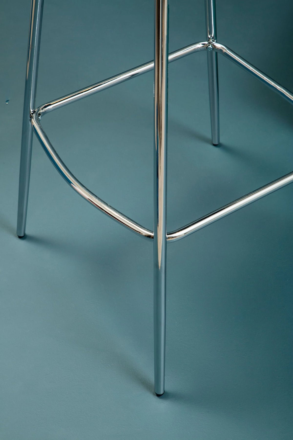 Warwick Grey Velvet Bar Chair