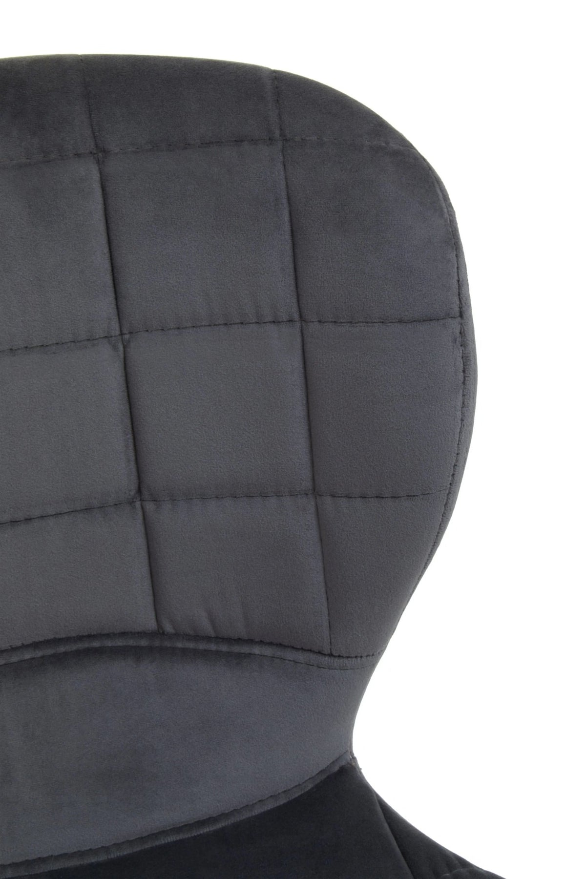 Warwick Grey Velvet Bar Chair
