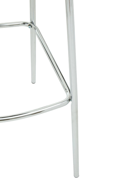 Warwick Grey Velvet Bar Chair