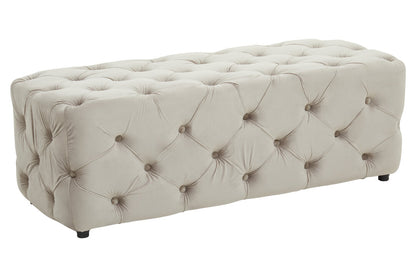Luna Mink Velvet Bench
