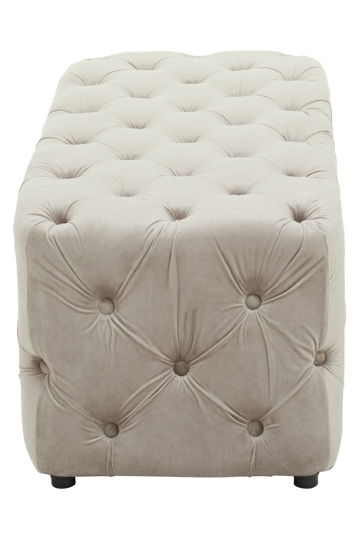 Luna Mink Velvet Bench