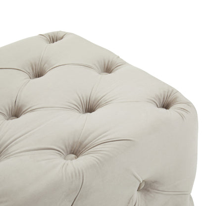 Luna Mink Velvet Bench