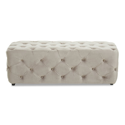 Luna Mink Velvet Bench
