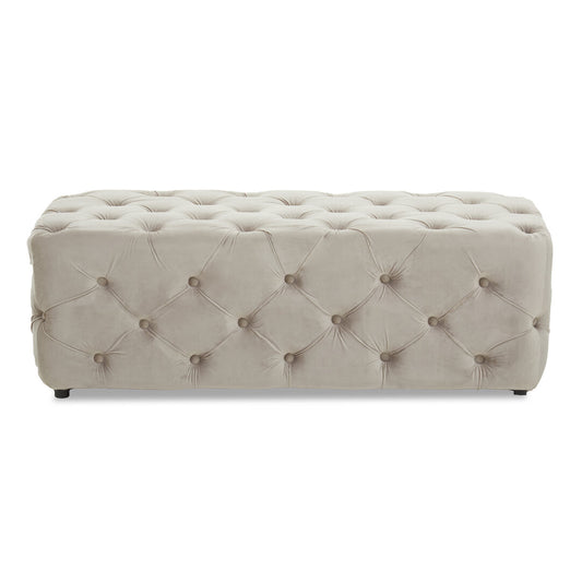 Luna Mink Velvet Bench
