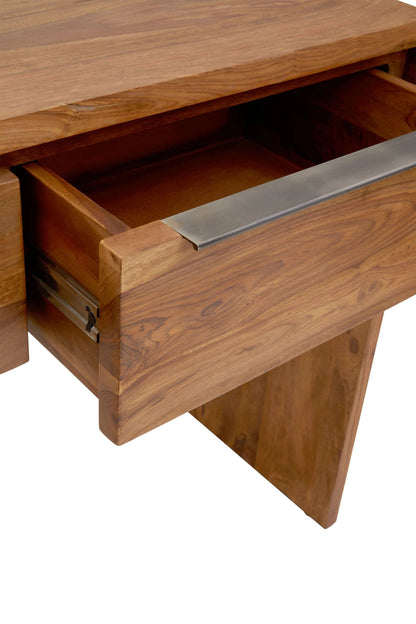 Jaipur Sheesham And Acacia Console Table with Drawers